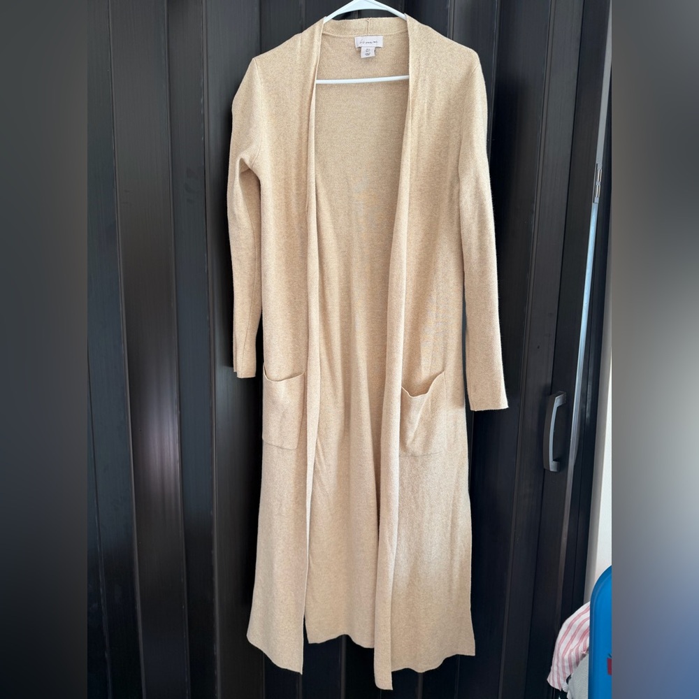 If It Were Me Tan Sweater